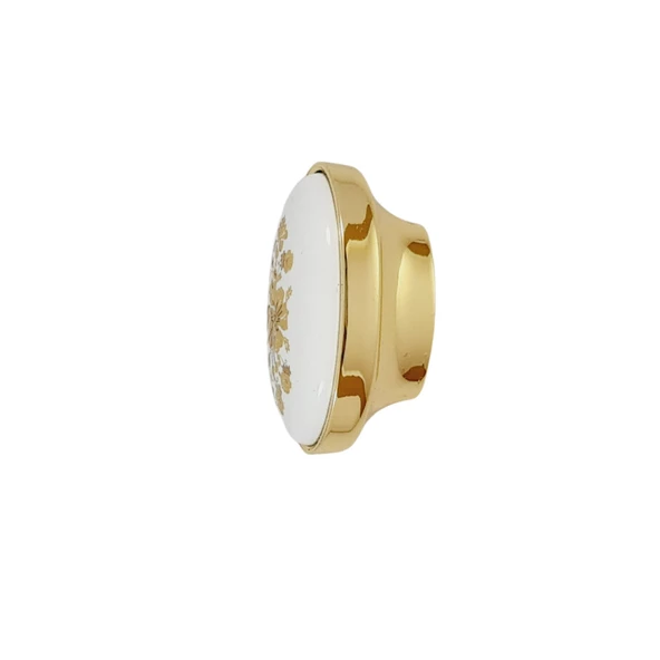 GUISTI Gold Desenli 32 mm Düğme Kulp ( 5 ADET ) - 4