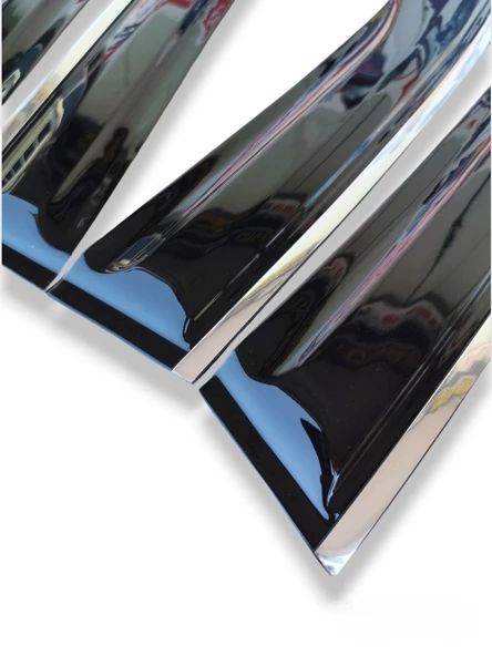 Honda Civic FB7 Düz Kromlu Cam Rüzgarlığı 2012-2016 Arası - Resim 10