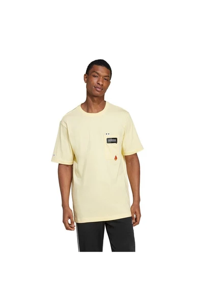 adidas M REMOJI PKT T Erkek  GRAPHIC TEE (SHORT SLEEVE IY0736 - 3