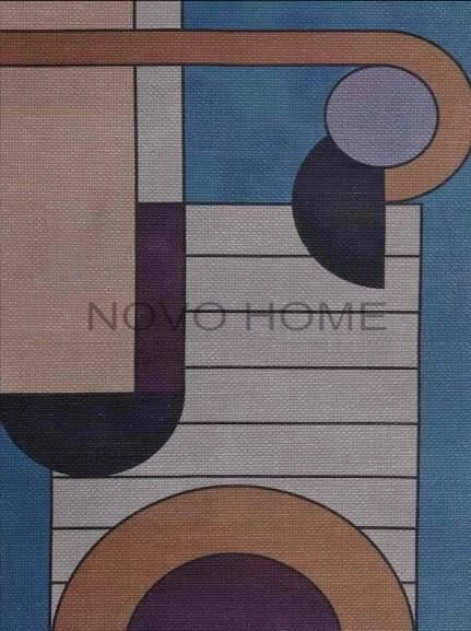 Novo Home Özel Ölçü Halı Roma Koleksiyonu NVH1664 Kahverengi Koyu Kahve 80 x 150 cm
