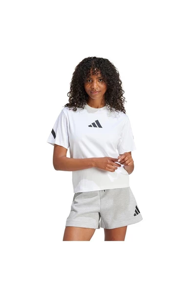 adidas W Z.N.E. TEE Kadın  T-Shirt JE7857 - 5