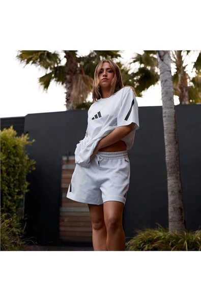 adidas W Z.N.E.  SHORT Kadın  Şort JJ4678 - Resim 10