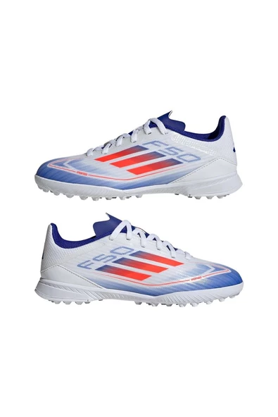 adidas F50 LEAGUE TF J Unisex Çocuk  Halı Saha IF1372 - Resim 9