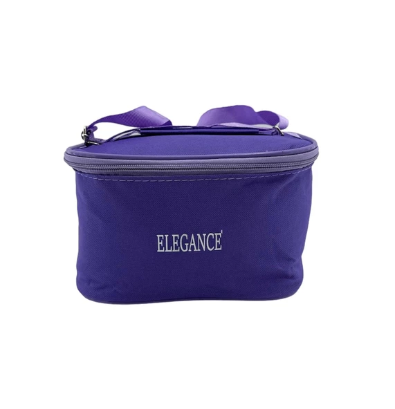 Elegance Termoslu Beslenme Çantası Mor - 2