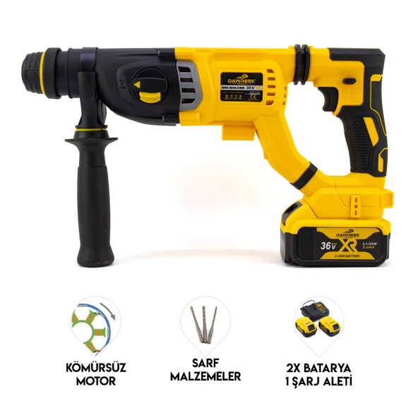 Dawreek 36 V DW Kırıcı-Delici