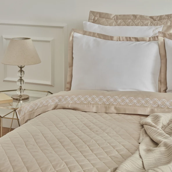 Karaca Home Bride Coll Nicole 10 Parça Çeyiz Seti Bej - 5