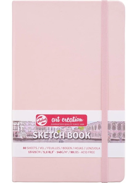 Talens Taç Skblok Pembe Sketchbook 13 x 21 140 gr