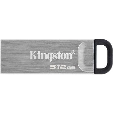 Kingston 512 GB Usb 3.2 Data Traveler Kyson Siyah/Gri Usb Bellek (DTKN/512GB)
