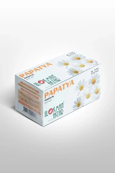 Papatya Çayı 20 'Li Süzen Poşet 3lü set, Lokman Aktar - Resim 4