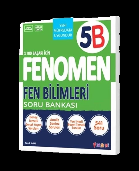 FENOMEN YAYINLARI 5 Fen Bilimleri B Soru Bankası