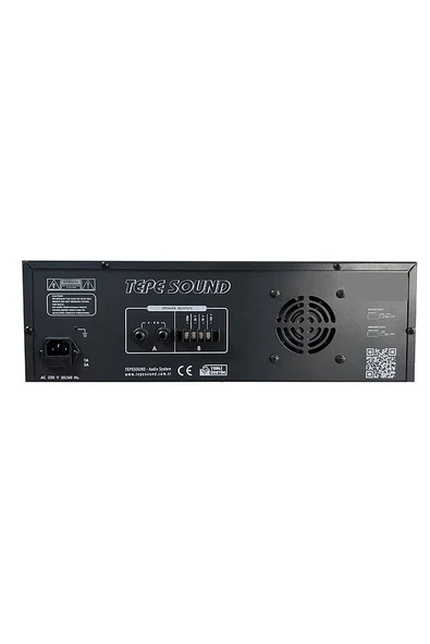 Tepe Sound Ottoman-400-T 400 Watt Reverb Echo Kulaklık Çıkışlı Phantomlu Trafolu Amfi - 2