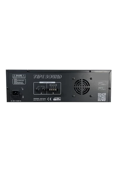 Tepe Sound Ottaman 400 Echo 400W/4OHM ve (50,70,100V) 6 Mic ve 6 Line Girişli Trafolu Amfi - 2
