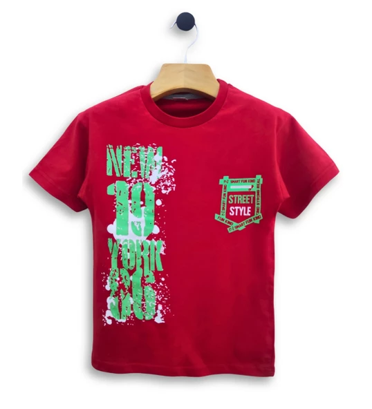 Triliya - Erkek Çocuk Tişört ve Eşofman Altı Takımı Cepli Lüks Ekonomik 3-11 Yaş - 6