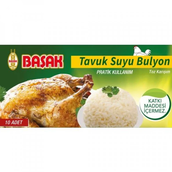 Tavuk Suyu Bulyon Şase 10 lu Katkısız Çin Tuzu İçermez