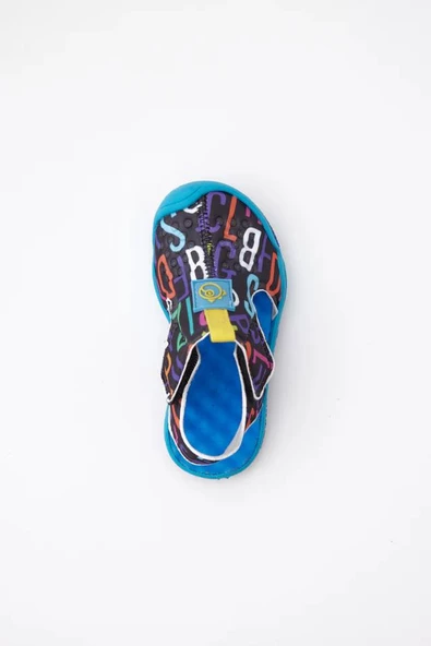 DUDİNO QUEEN BURNU KAPALI UNİSEX TEKSTİL COCUK SANDALET - 4