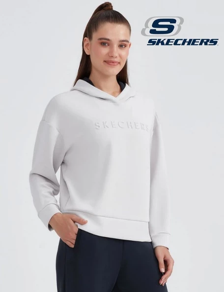 Skechers W Soft Touch Hoodie Sweatshirt S232187- -Kadın Sweatshirt