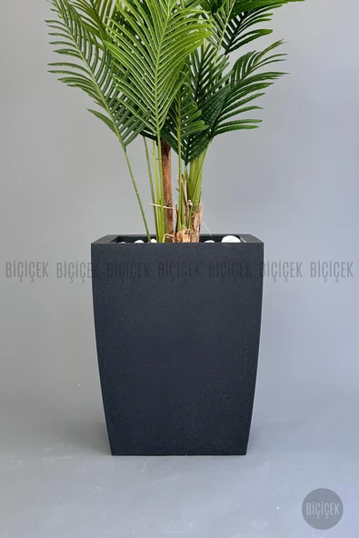 BİÇİÇEK Yapay Areka Palmiyesi 220 cm lux dış mekan saksıda - 7