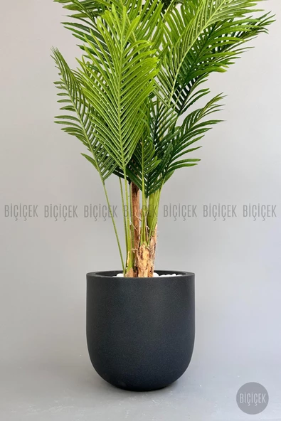 BİÇİÇEK Yapay Areka Palmiyesi 220 cm lux dış mekan saksıda - 2