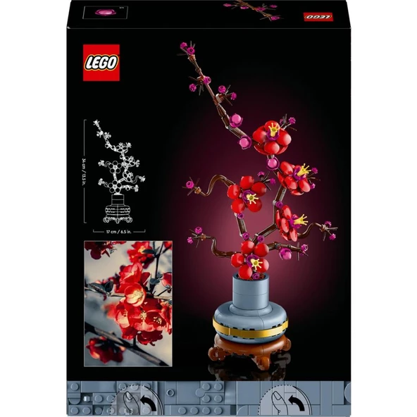 LEGO Icons 10369 Erik Çiçeği - Yetişkinler Için Bakım Gerektirmeyen Dekoratif Bitki Yapım Seti (327 Parça) - 7