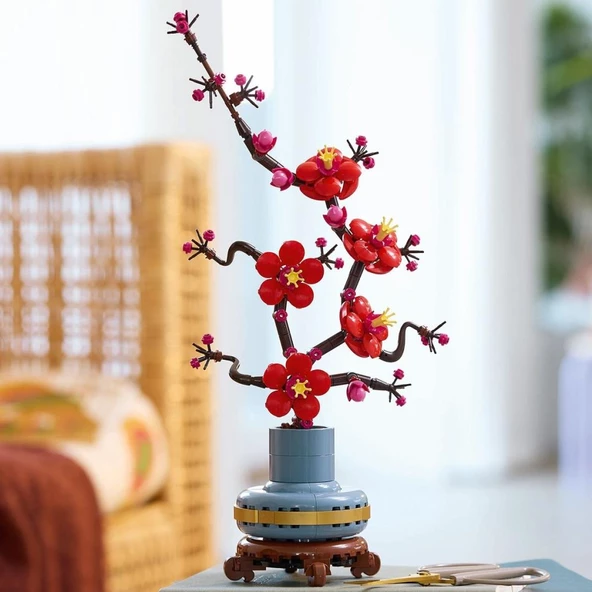 LEGO Icons 10369 Erik Çiçeği - Yetişkinler Için Bakım Gerektirmeyen Dekoratif Bitki Yapım Seti (327 Parça) - 3