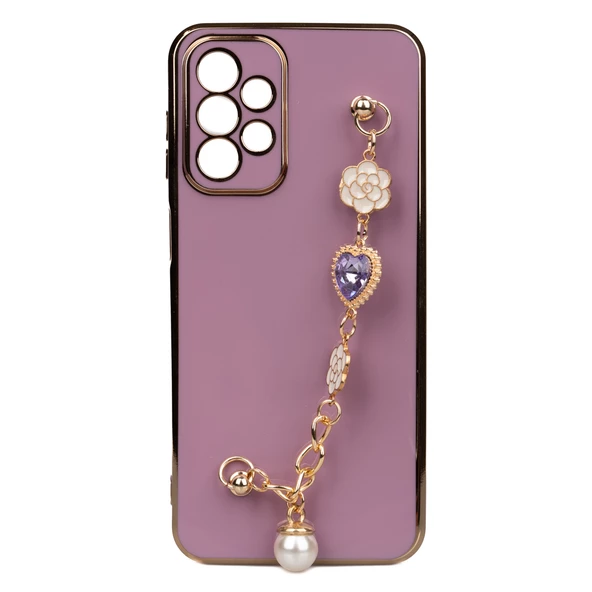 Samsung Galaxy A23 Kılıf El Tutamaçlı Kamera Korumalı Taka Silikon Kapak - 7