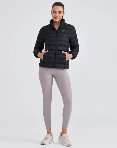 Skechers W Outerwear Pop Up Detailed Padded Jacket S231240 Günlük Kadın Mont - 12