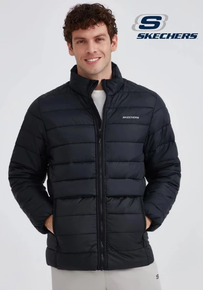 Skechers M Outerwear Padded Jacket Mont S231242 Erkek Günlük Mont