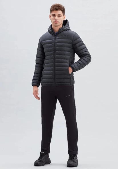 Skechers M Essential Hooded Jacket Mont S202063 Erkek Günlük Mont - 3