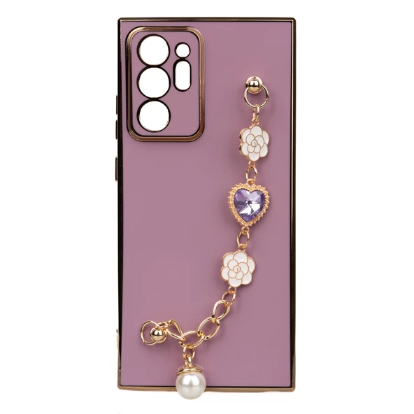 Samsung Galaxy Note 20 Ultra Kılıf El Tutamaçlı Kamera Korumalı Taka Silikon Kapak - Resim 7