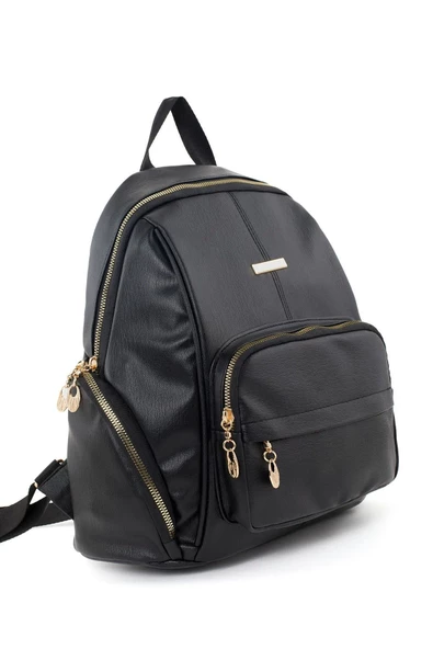 Monalisa Home Kadın Çok Bölmeli Yıkama Deri Sırt Çanta ürün görseli 1