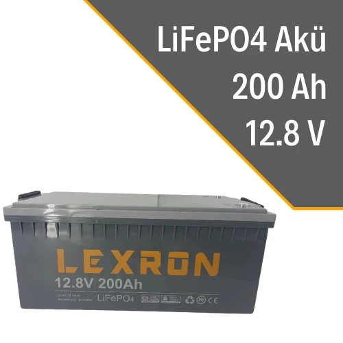 200AH 12.8V LİTYUM AKÜ