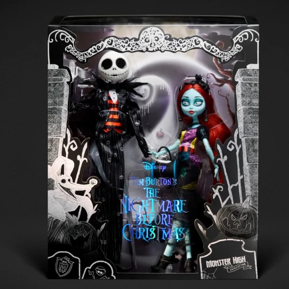 Escoines Koleksiyon Skullector The Nightmare Before Christmas DollS - Kabus Öncesi Noel Bebekleri