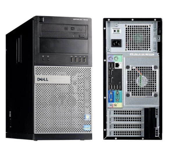 Dell 2.El Pc Optıplex 7010 (Dikey) İ5 2.Nesil (Ram+Hdd Yok) O/B Vga