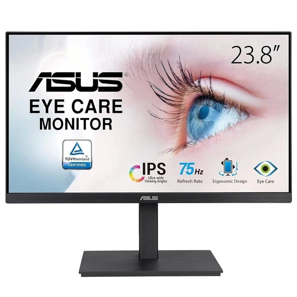 Asus VA24EQSB 23.8" 5 ms Full HD Pivot IPS 75 Hz  Monitör