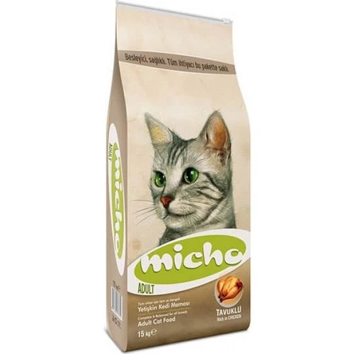 Micho Tavuk Etli Yetişkin Kedi Maması 15 kg