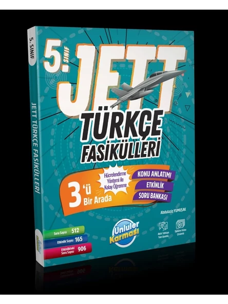 Ünlüler Karması 5.sınıf Jett Türkçe Fasiküller Soru Bankası