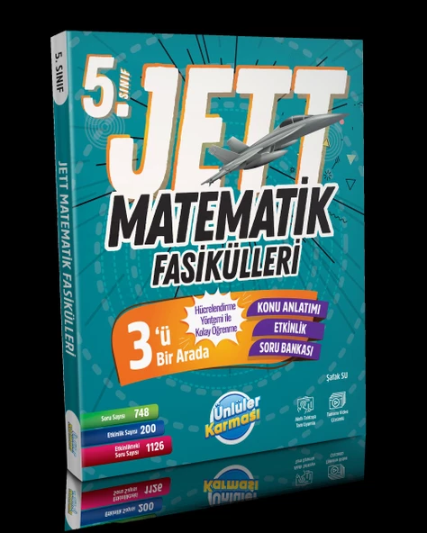 Ünlüler Karması 5.sınıf Jett Matematik Fasiküller Soru Bankası