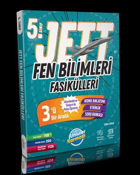 Ünlüler Karması 5. Sınıf Jett Fen Bilimleri Fasikülleri Soru Bankası