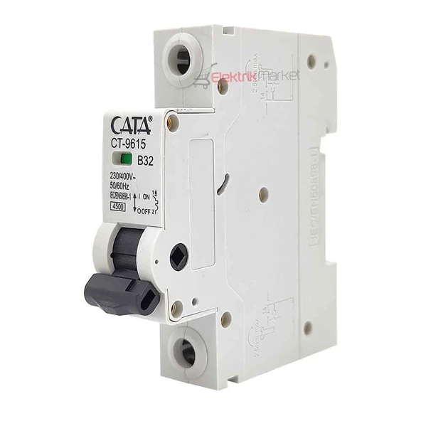 CATA CT-9615 32 AMPER SİGORTA B TİPİ 4,5K MONOFAZE