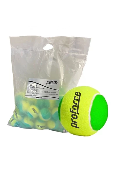 Proforce 9 Yaş Yeşil Noktalı Tenis Topu 48 Li Paket Tb5