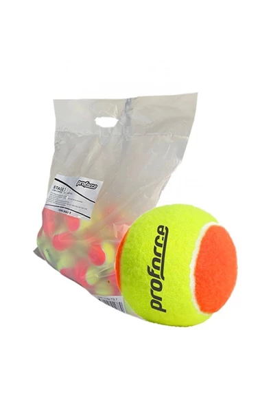 Proforce 7 Yaş Turuncu Noktalı Tenis Topu 48 Li Paket Tb7