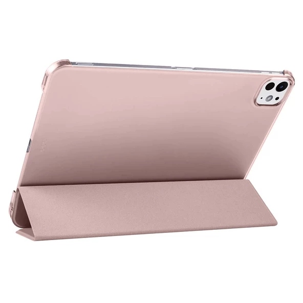 İpad Pro 11 2024 M4 Mvv83tu/a Mwr83tu/a Redclick Smart Cover Kalem Bölmeli Standlı Kılıf - 2
