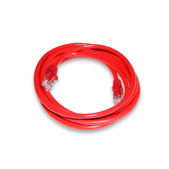 INCA ICAT6-01TK 1MT 24AWG CAT6 UTP PATCH KABLO KIRMIZI - 2