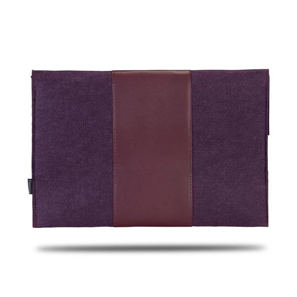 Classone S5608MB Avantgarde 15,6¨ Notebook, Keçe Kılıf-Mor-Bordo - 2