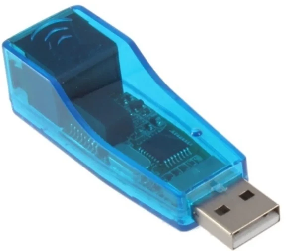 T18 4592 Usb To Ethernet Çevirici Dönüştürücü Adaptor Internet Cat5 Rj45 AlfaisAL4592