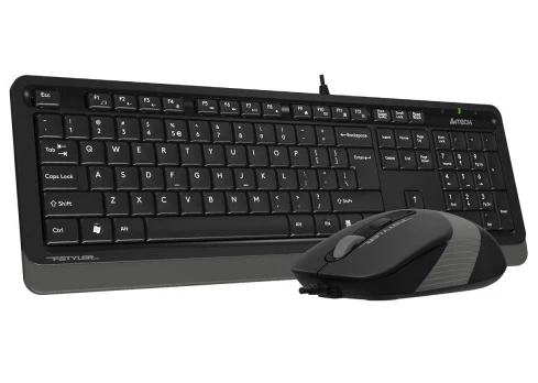 A4 TECH F1010 Q USB GRİ MM KABLOLU KLAVYE MOUSE SET