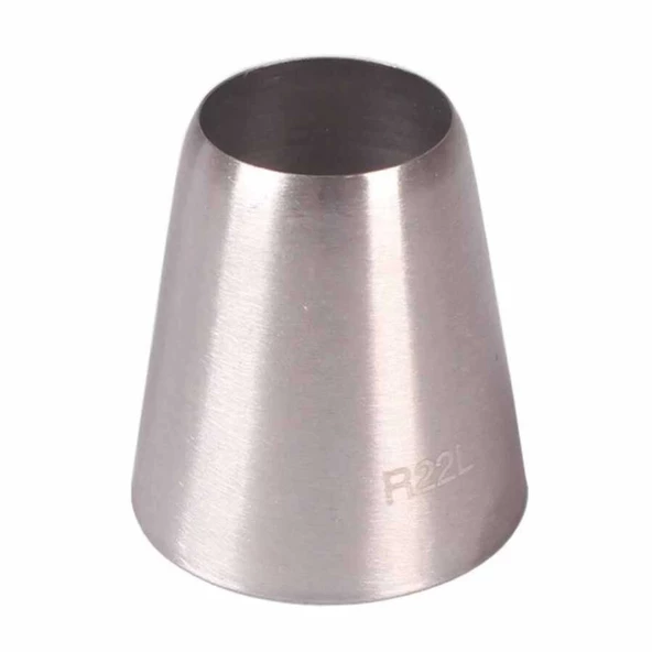 Büyük Boy Yuvarlak Krema Duyu 36x22x39 Mm | İthal Krema Torbası Hediye (DY-R22L) - 3