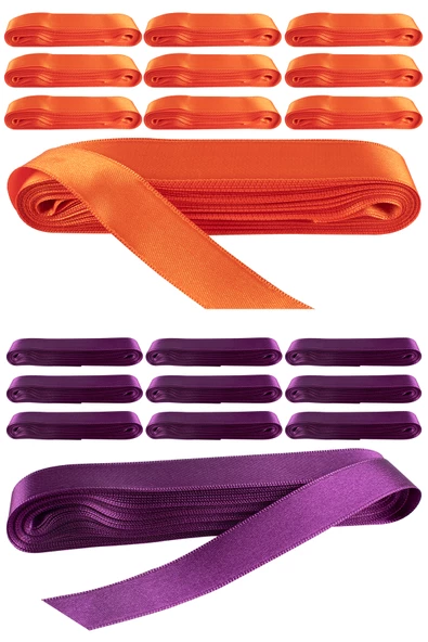 10 Ad Saten Kurdela 2 cm 10mt - 2