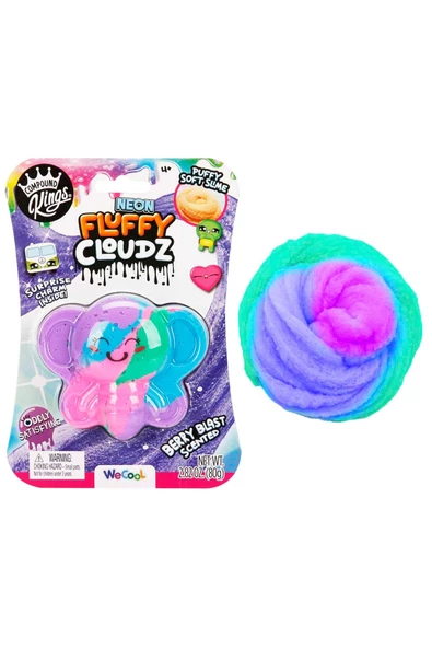 Neon Fluffy Cloudz Kelebek Slime ile Stres At!