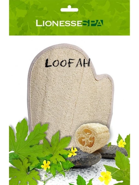 Lionesse Spa Masaj Etkili Doğal Banyo Eldiven Lifi (R-430)